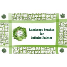 Landscape Brushes for Infinite Painter