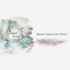 Spread Watercolor Brush